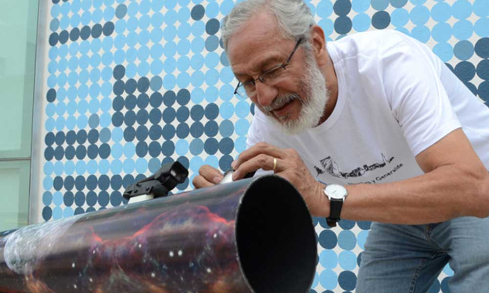 “Del Aula al Universo, un telescopio para cada escuela”, un programa de la Buap que acerca los astros a los jóvenes