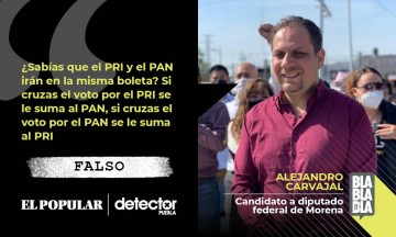 Falso que el voto a un partido también se sume al resto de integrantes de su coalición  