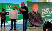 Roberto "El Capi" Esparza promete sacar a la delincuencia de Puebla 