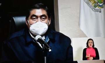 Anuncia gobernador Miguel Barbosa cambio de semáforo epidemiológico a color amarillo