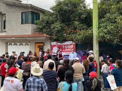 Poblanos merecen un estado seguro: Toño López