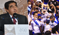 Autoriza el Gobernador Miguel Barbosa aforo del 50 por ciento en el Estadio Cuauhtémoc 