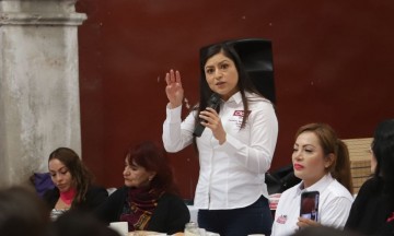  Acusa Claudia Rivera que desde el gobierno estatal planean detener a ella y a sus colaboradores 