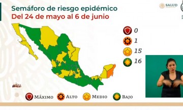 ¡Cada vez más cerca de la normalidad! Ahora la mitad del país ya se encuentra en color verde 