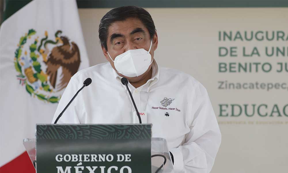 El gobernador Miguel Barbosa pide a candidatos realizar debate por la alcaldía de Puebla