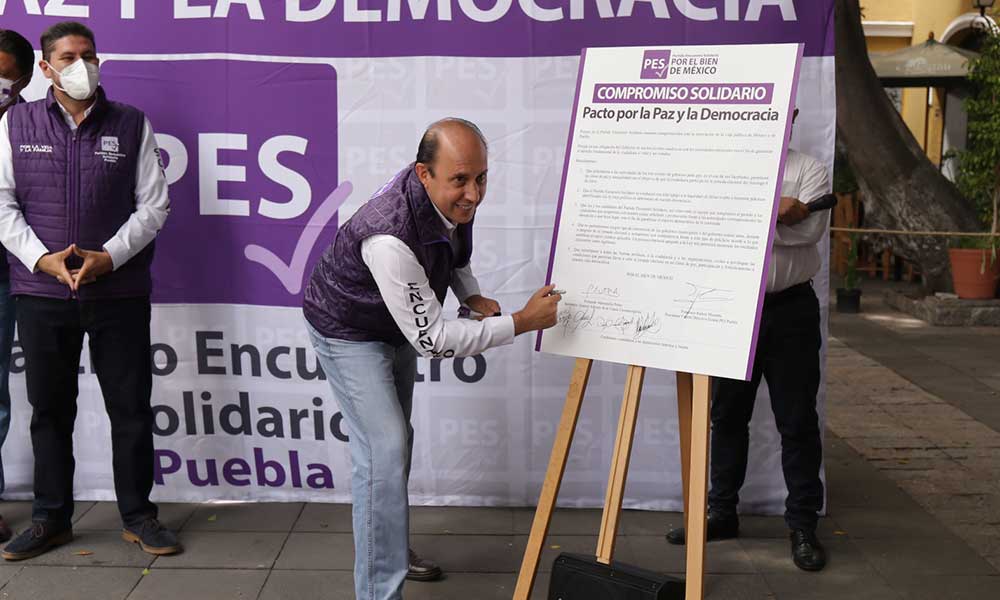 Pide Fernando Manzanilla del PES se legisle un protocolo para promover la seguridad en los comicios en Puebla