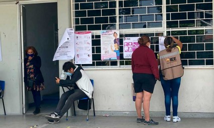 Transcurre con tranquilidad la jornada electoral en casillas de la zona norte de la capital poblana