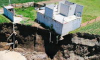 Habría un río subterráneo debajo del socavón en Zacatepec; “no es un lugar turístico”, alerta PC 