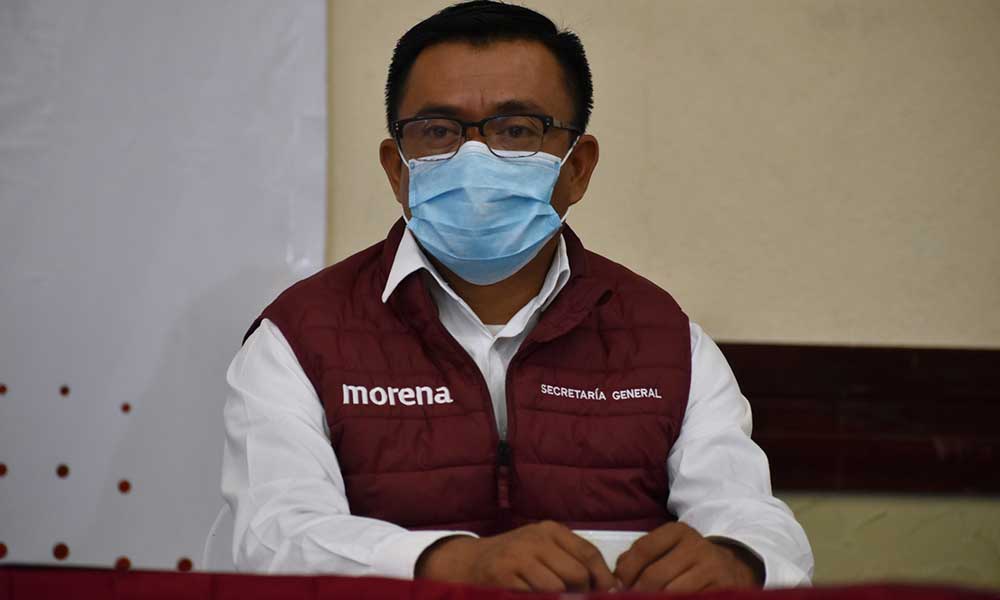 Quienes no abonen al partido serán excluidos para dirigir Morena en Puebla, advierte líder actual 