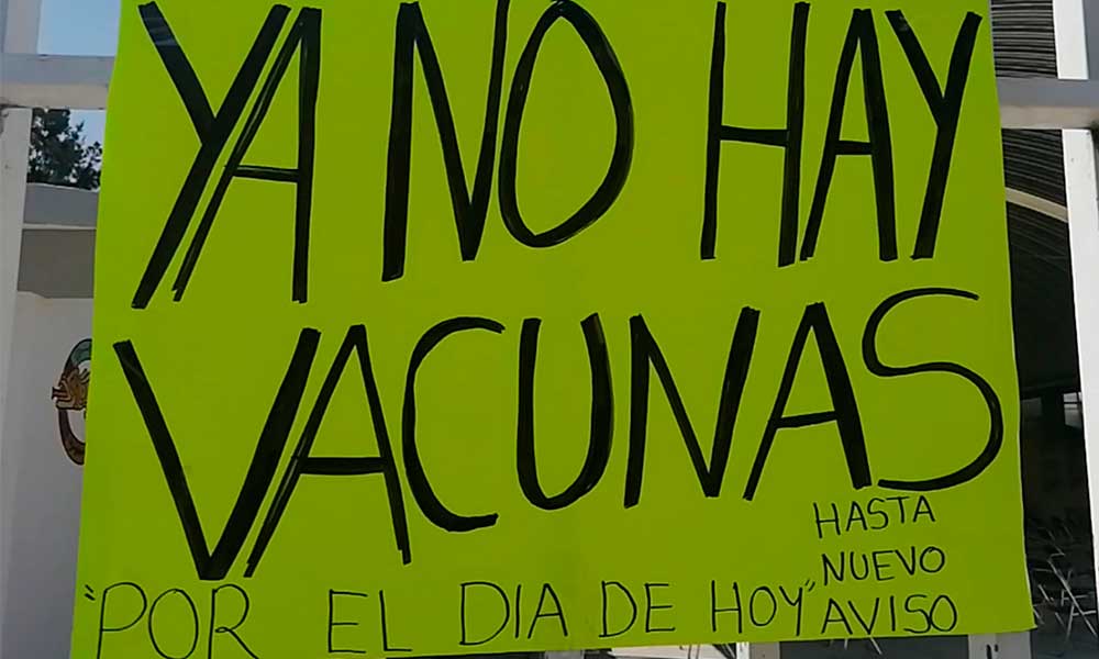 Sin fechas para el inicio de jornada de vacunación de personas de 40 y más en Puebla