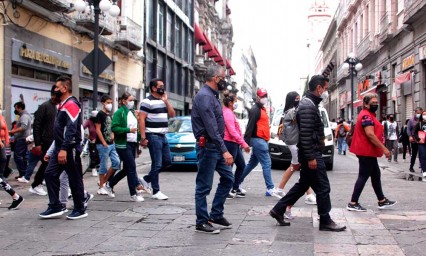 Se reducen los casos de contagios del virus COVID-19 en Puebla
