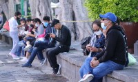 Aumenta el flujo de visitantes al Centro Histórico de Puebla con la eliminación del muro alrededor del zócalo 