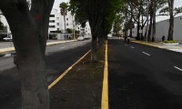 Relamina Ayuntamiento de Puebla avenida en la zona Sur- Poniente de la ciudad