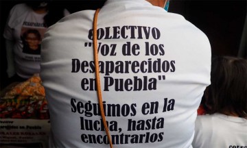 Leyenda en una camiseta de integrante del Colectivo 