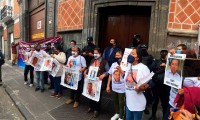 Protestantes exigen aprobar Ley de personas desaparecidas