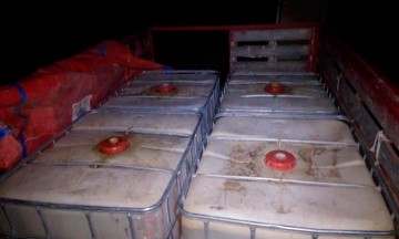 Policía de Puebla recupera 10 mil litros de combustible robado