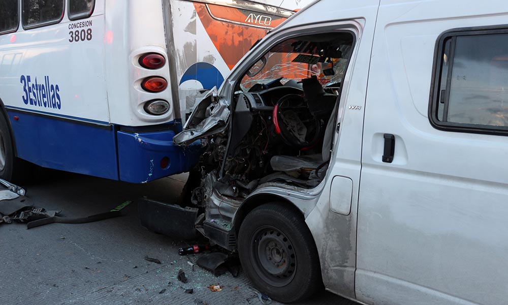 Encontronazo en el bulevar Norte deja 13 personas lesionadas 