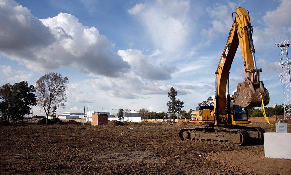 Muere joven trabajador en  las obras del Parque Puebla