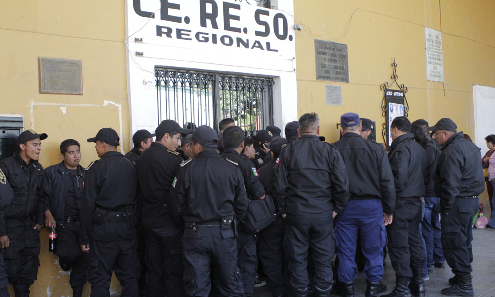 Inhabilitan mandos en penal de San Pedro Cholula