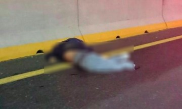 Muere atropellado en la autopista