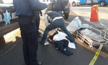 Escapa tras arrollar a ciclista