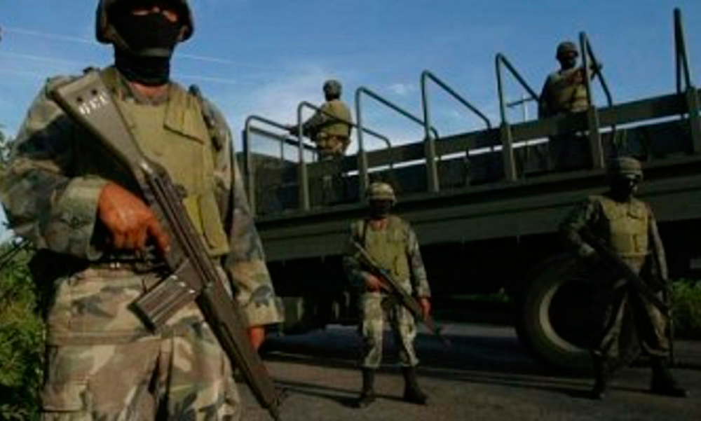 Realizan fuerzas federales megaoperativo en Quecholac