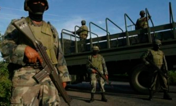 Realizan fuerzas federales megaoperativo en Quecholac