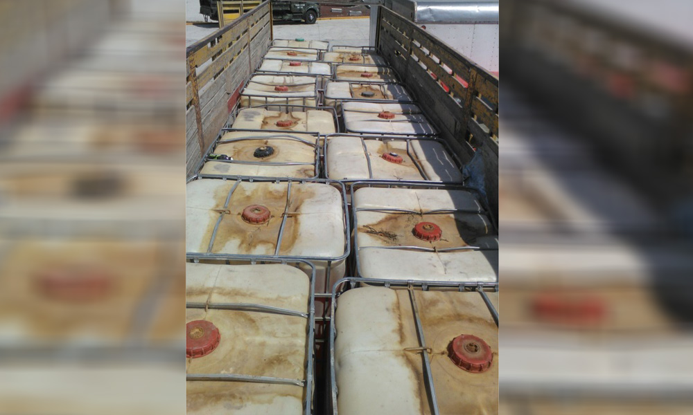 Incautan 32 mil litros de gas 