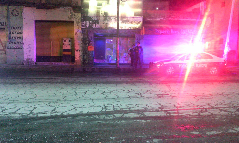 Violenta noche de copas en Texmelucan