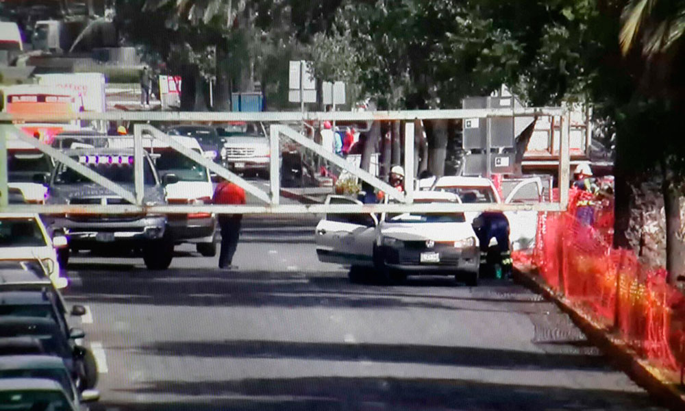 Provocan fuga de Maxigas en obras de la Avenida Juárez