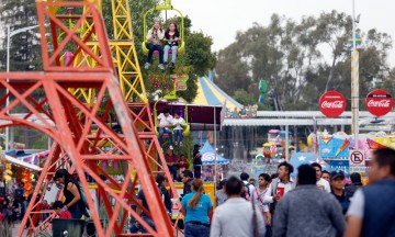 Se accidenta joven en juego mecánico de Izúcar