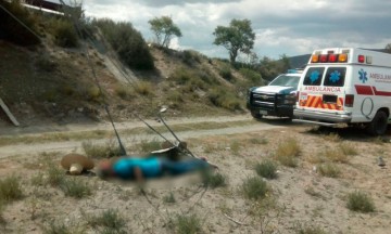 Se pega albañil a los cables de luz