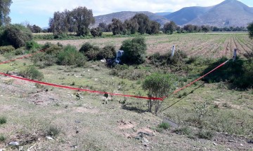 Descubren campesinos cuerpo putrefacto