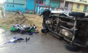 Fallece voluntario que repartía despensas en Izúcar