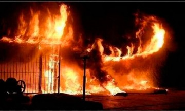 Termina incendio con vida de abuelito en Palmar