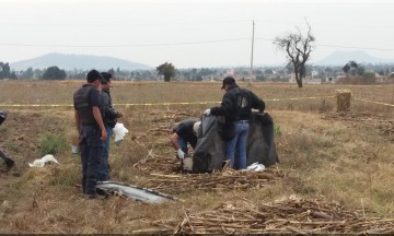Dan con restos de un hombre en Coronango