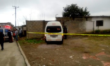 Asesinan a chofer del transporte público en Xiutetelco