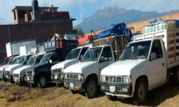 Decomisan hidrocarburo y camionetas en Texmelucan