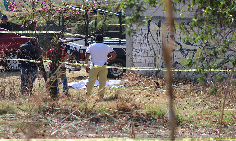 Hallan a mujer sin vida en Huejotzingo