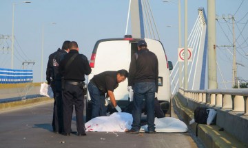 Derrapón le cuesta la vida a un motociclista