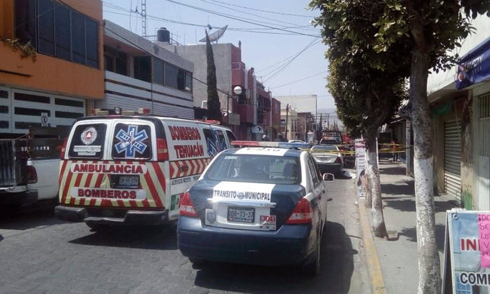 Ejecución a metros de escuela en Tehuacán