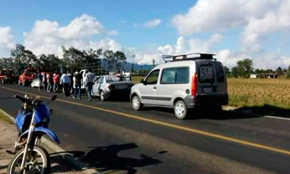 Deja carambola dos lesionadas