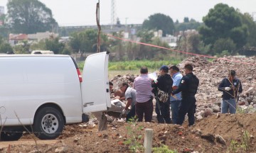Trabajadores hallan a embolsado en Coronango