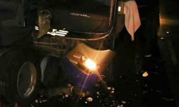 Deja choque 4 muertos en la Sierra 