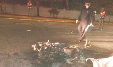 Muere pareja de motociclistas en Calzada Zavaleta