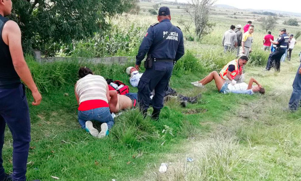 Cae avioneta en Zacatepec; reportan 3 lesionados
