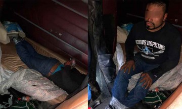 Rescatan a conductor de camión, iba secuestrado por sus asaltantes
