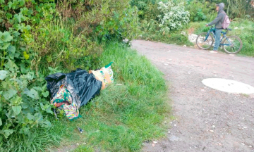 Botan embolsado en límites de Puebla y Tlaxcala