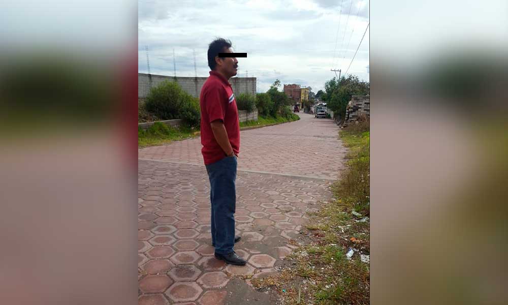 Cae presunto violador de menor