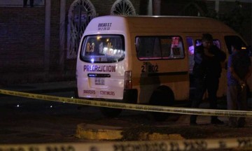 Ejecutan a balazos a chófer de combi en Tehuacán